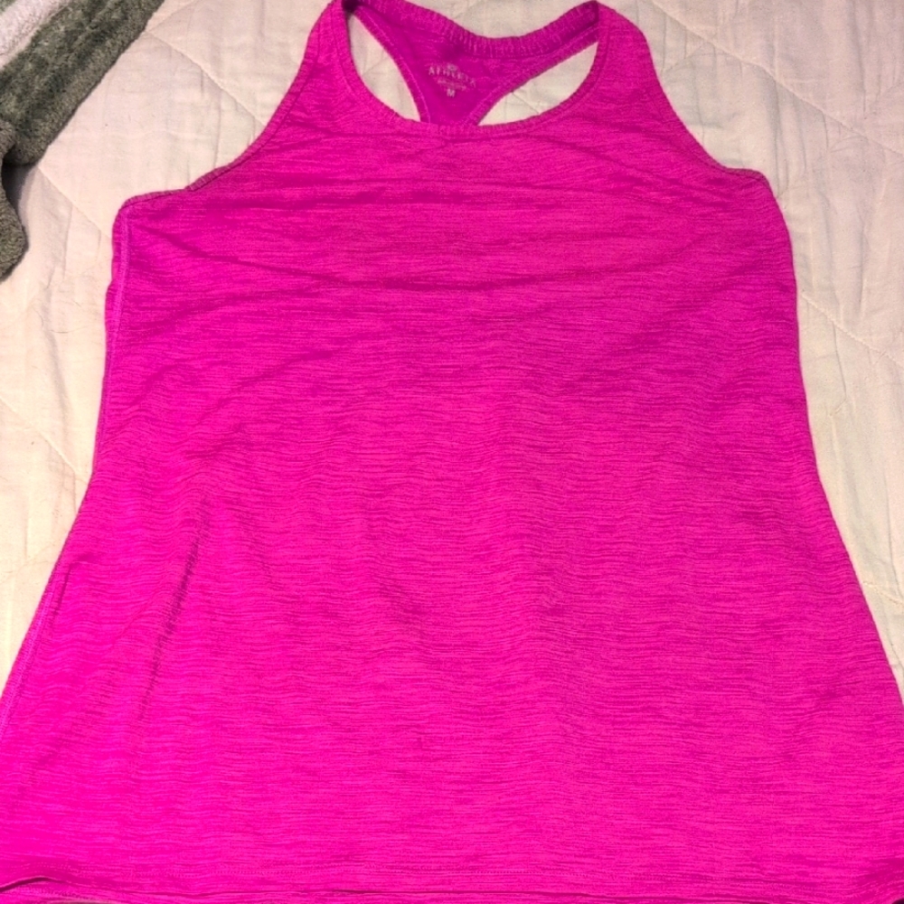 Athleta Vibrant Pink/Magenta Tank Top Spring 2017 EUC To LIKE NEW